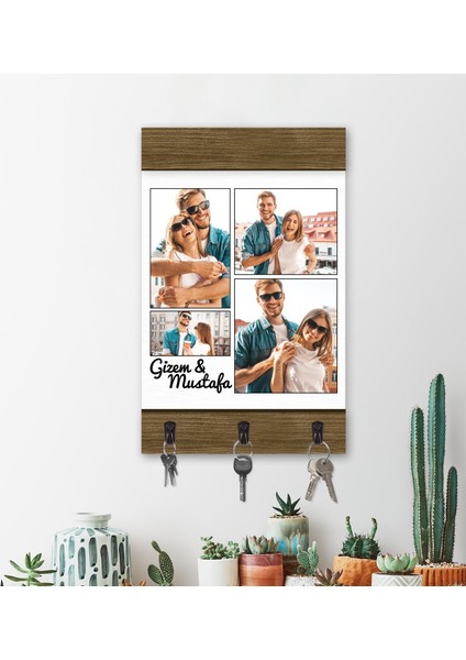 Kişiye Özel Fotoğraflı Anahtarlık Askısı 113155