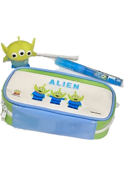 Büyük Kapasiteli Karikatür Kırtasiye Çantası Çok Katmanlı Çok Fonksiyonlu Kalem Kutusu (Yurt Dışından)