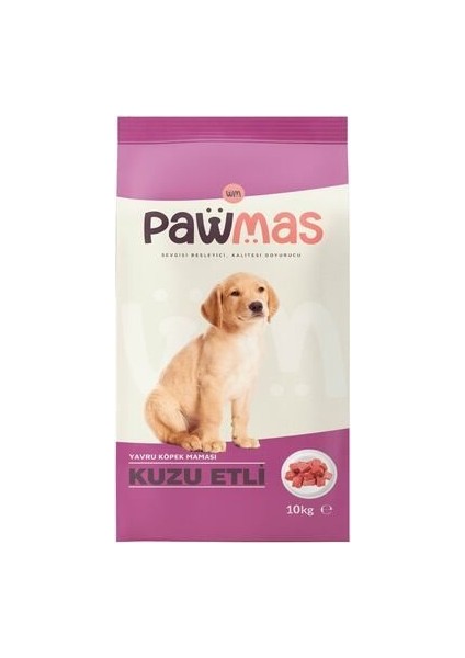10 kg Kuzu Etli Yavru Köpek Maması, 1 Yaşına Kadar Köpekler İçin Dengeli Beslenme fiyatları