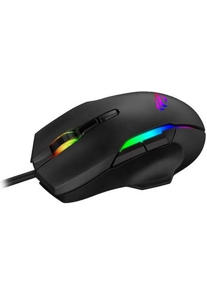 Byars-Kablolu Rgb Gaming Mouse - Siyah Byarsbilişim