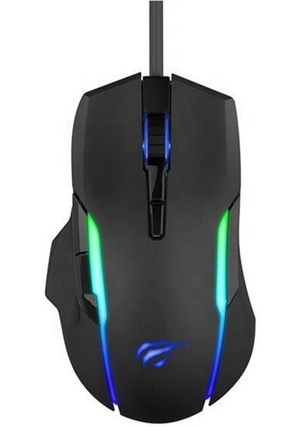 Byars-Kablolu Rgb Gaming Mouse - Siyah Byarsbilişim