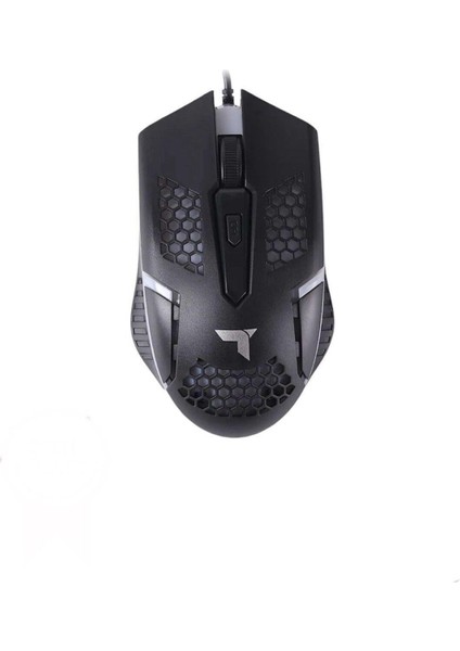 Byars-Aydınlatmalı Gaming Oyuncu Mouse Beyaz Işıklı Byarsbilişim