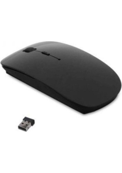 Byars-Siyah Optik Nano Receive Kablosuz Mouse Byarsbilişim