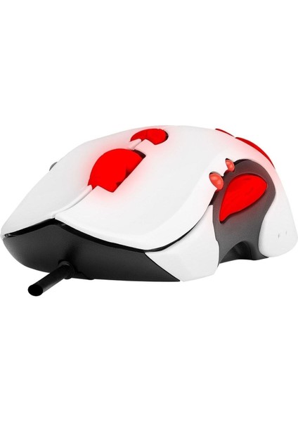 Byars-Usb Beyaz Makrolu Gaming Oyuncu Mouse Byarsbilişim