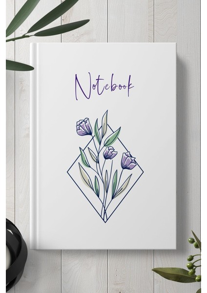 Çiçek Tasarımlı Defter 112516
