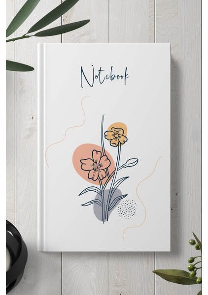 Çiçek Tasarımlı Defter 112538