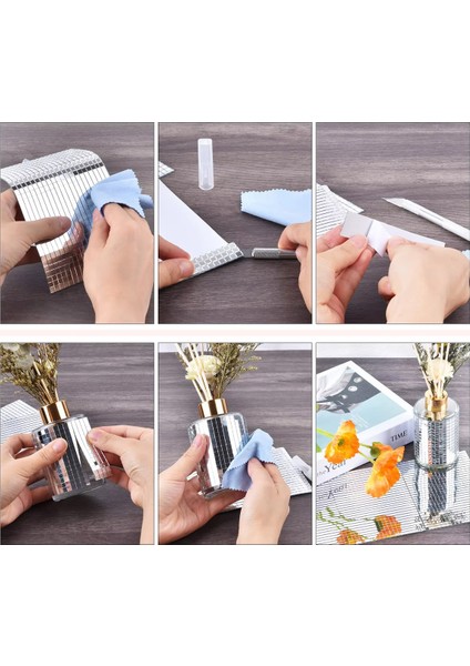 Mozaik Ayna 5X5MM Kendinden Yapışkanlı 10X15CM Levha 2'li fiyatları