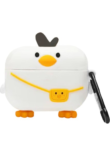 Samsung Galaxy Buds 3 Kılıf Cartoon Figürlü Silikon Crtn-Fgr-Cvcv