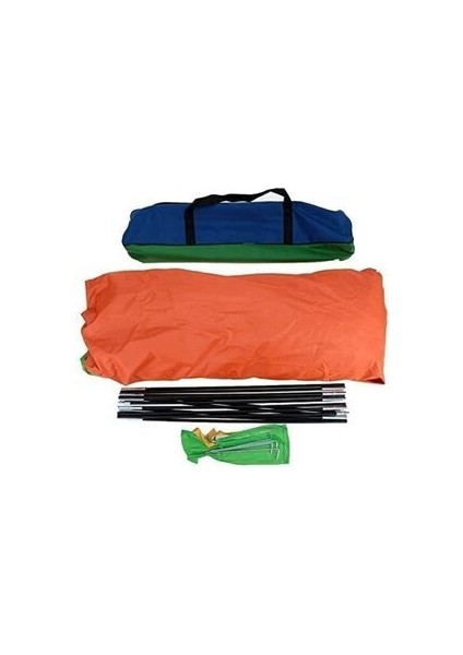 Otomatik Kurulumlu Kamp Çadırı 3 Kişilik (200X150X110)