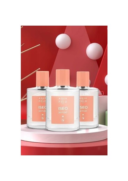 Iseo Sense Kadın Parfüm Seti 3'lü STCC011003