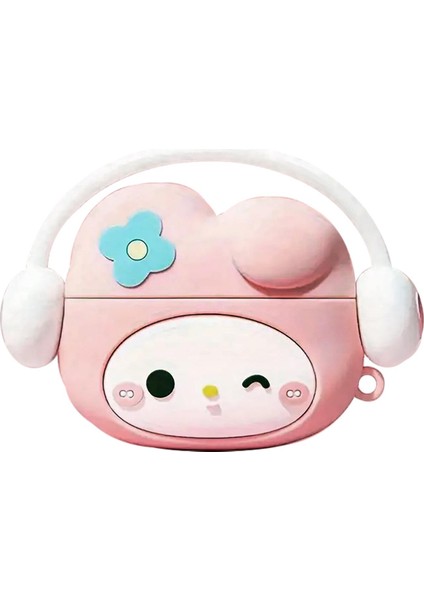 Samsung Galaxy Buds 3 Kılıf Cartoon Figürlü Silikon Crtn-Fgr-My-Mldy