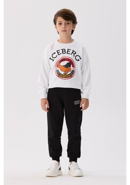 Bg Store Erkek Çocuk Siyah Eşofman Altı