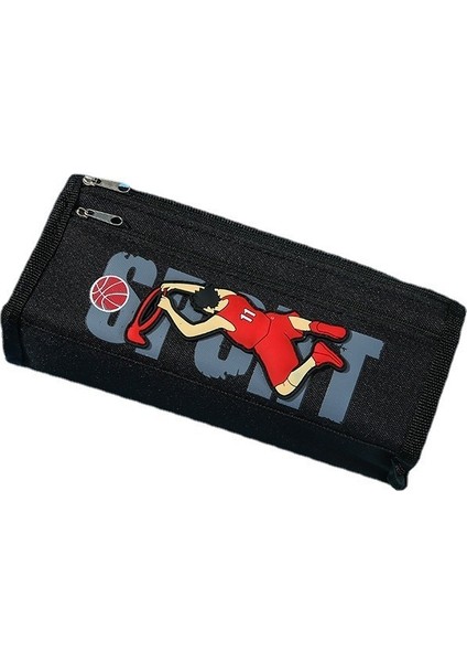 Karikatür Kalem Kutusu Erkek Kırtasiye Kutusu Ilkokul Öğrencisi Kalem Kutusu Kalem Çantası Çocuk Çok Fonksiyonlu Kalem Çantası (Yurt Dışından)