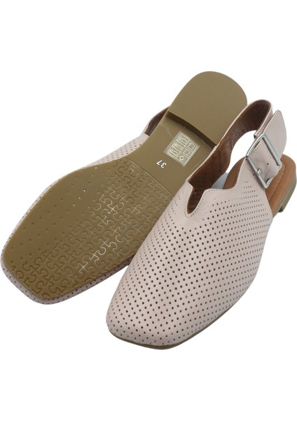 Jessie Pudra Kadın Deri Babet fiyatları