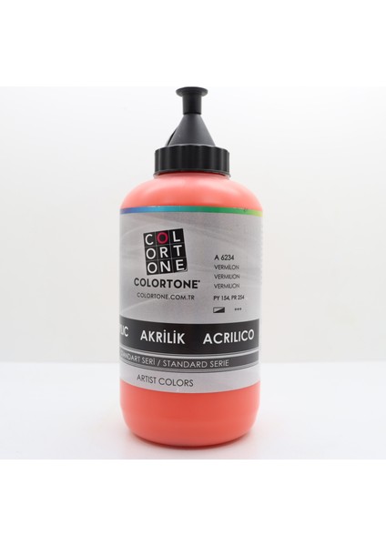 Artist Colors (Standart Seri) 650 ml Akrilik Boya ''vermilon''