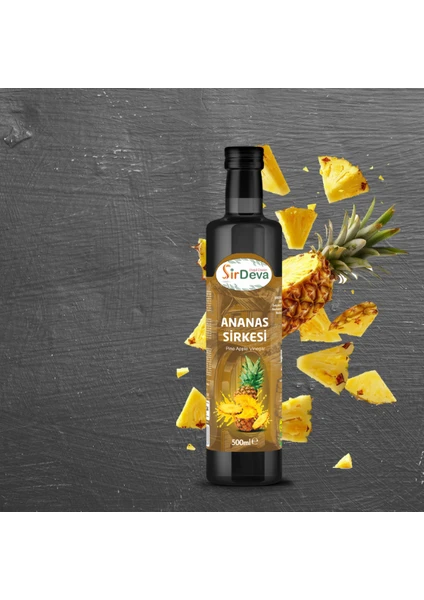 Ananas Sirkesi Doğal Fermantasyon 500 ml