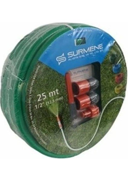 Bahçe Hortum Seti 1/2 25 Mt.