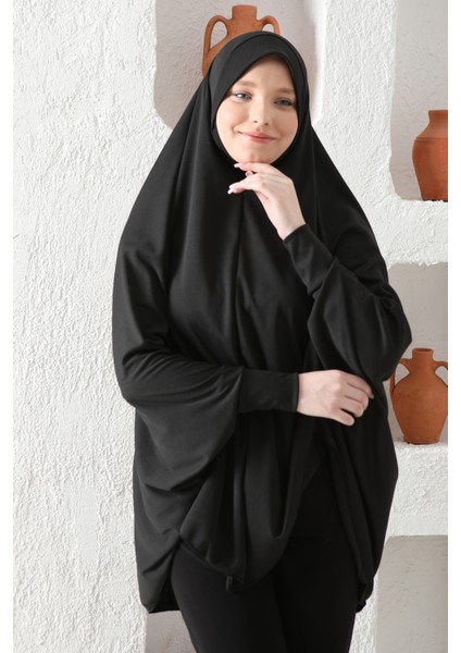 Tekli Namaz Elbisesi Üstü Pratik Giyim