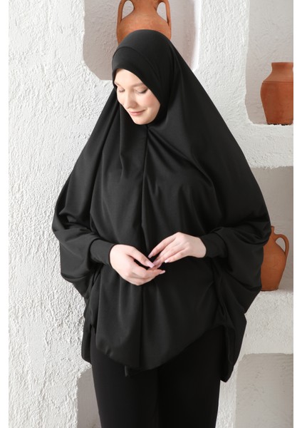 Tekli Namaz Elbisesi Üstü Pratik Giyim