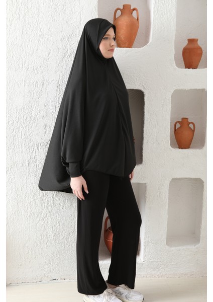 Tekli Namaz Elbisesi Üstü Pratik Giyim