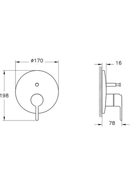 Origin Classic Ank. Ban. Bat.S.Üstü Soft Bakır A4289529 Ankastre Banyo Bataryası Sıva Üstü fiyatları
