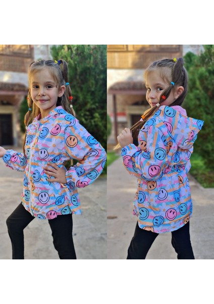 Kız Çocuk Yağmurluk Ceket