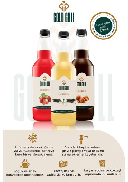 Toffee-Nut & Irish Cream Aromalı Kahve & Meyve Şurubu 2 x 700 ml