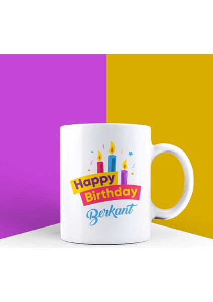 Kişiye Özel Happy Birthday Kupa Bardak 85768