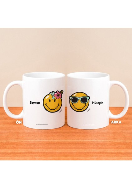 Kişiye Özel Smiley Kupa Bardak 80201