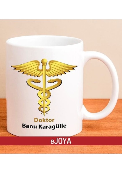 Kişiye Özel Tıp Sembollü Kupa Bardak 80105