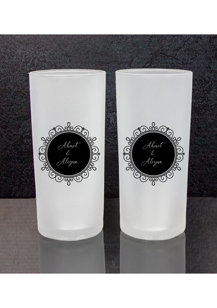 Kişiye Özel 2'li Rakı Bardağı 111412