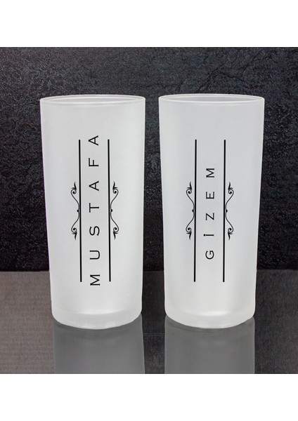 Kişiye Özel 2'li Rakı Bardağı 111419