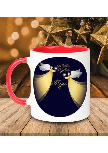 Kişiye Özel Mutlu Yıllar Temalı Kupa Bardak 81027