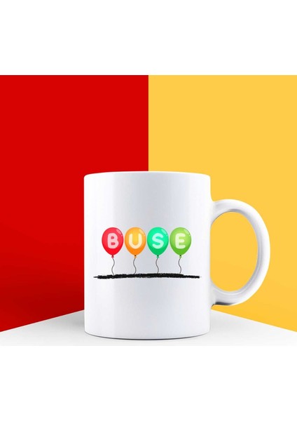 Kişiye Özel Balonlu Isim Kupa Bardak 85866