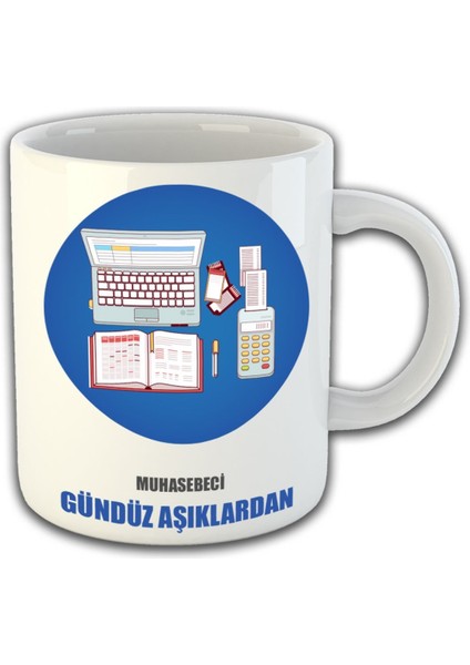 Kişiye Özel Muhasebeci Temalı Kupa Bardak 81481