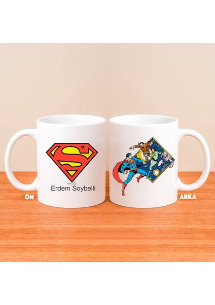 Kişiye Özel Lisanslı Superman Logolu Kupa Bardak 80820