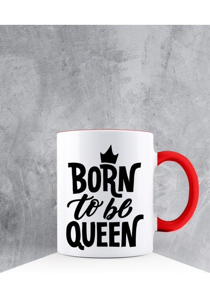 Özel Tasarım Kırmızı Kulpu Kupa Bardak 87424