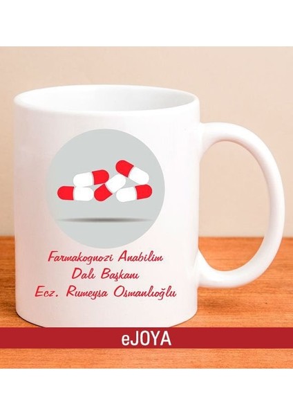 Kişiye Özel Eczacı Kupa Bardak 80050