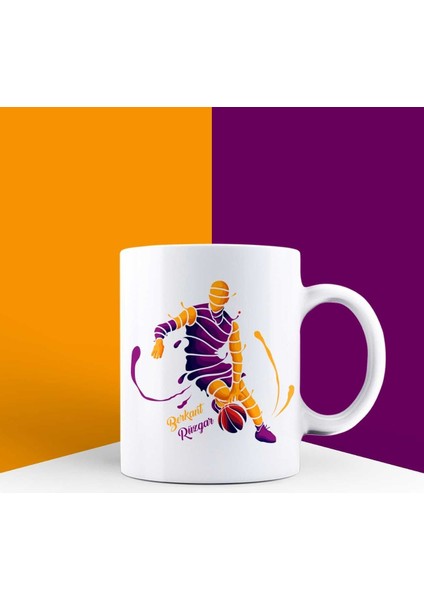 Kişiye Özel Basketbol Temalı Kupa Bardak 85722