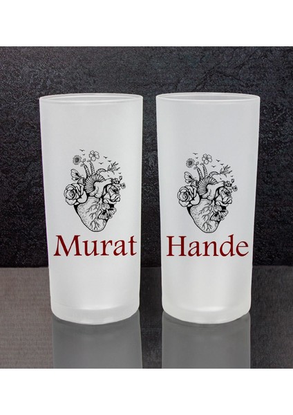 Kişiye Özel 2'li Rakı Bardağı 111441