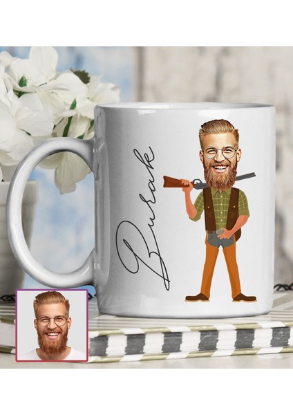 Kişiye Özel Karikatür Tasarım Kupa Bardak 95642