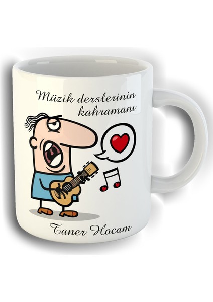 Kişiye Özel Müzik Öğretmenleri Için Kupa Bardak 80790