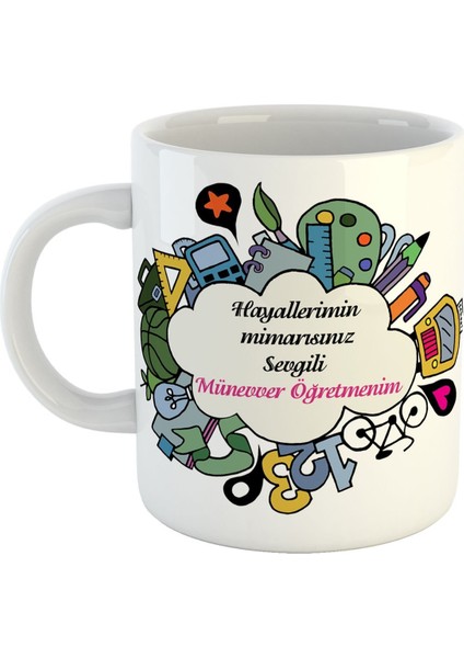 Kişiye Özel Hayallerimin Mimarı Temalı Kupa Bardak 80613