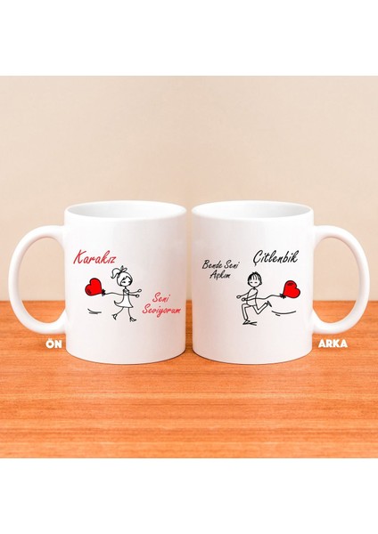 Kişiye Özel Seven Çiftler Kupa Bardaklar 80173