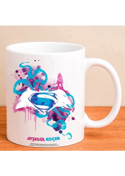 Kişiye Özel Wonder Woman Temalı Kupa Bardak 80157
