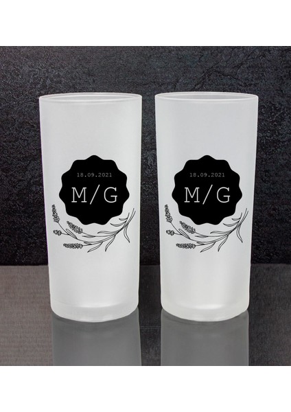 Kişiye Özel 2'li Rakı Bardağı 111438