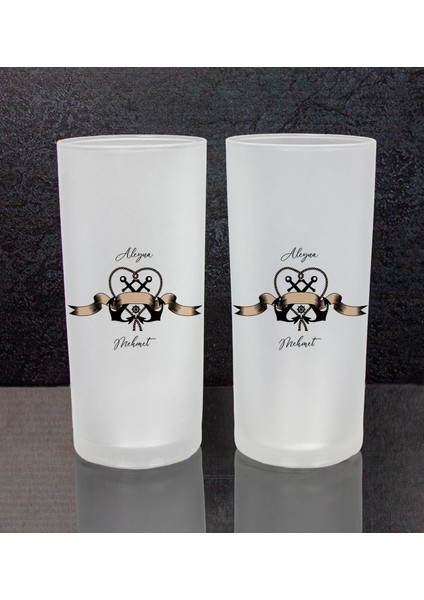 Kişiye Özel 2'li Rakı Bardağı 111404