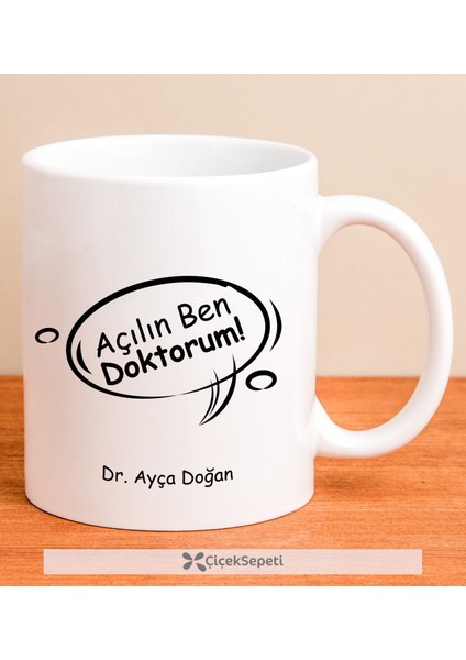 Kişiye Özel Açılın Ben Doktorum Kupa Bardak 79937