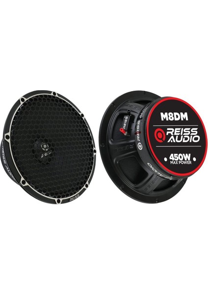 20Cm Midrange Reis Audio 450Watt Rs-M8Dm Profesyonel Midrange Hoparlör