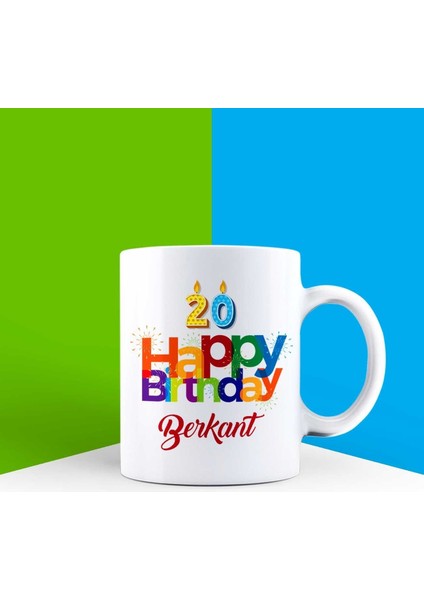 Kişiye Özel Happy Birthday Kupa Bardak 85769